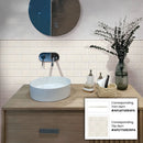 White 3x6 Marble Polished Subway Tile (40 pack, 5 sq ft/case) - Sample