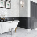 White 3x6 Marble Polished Subway Tile (40 pack, 5 sq ft/case) - Sample