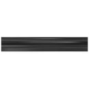Black 2x12 Marble Honed Chair Rail Tile Trim (10 pack, 1.667 sq ft/case) - Sample