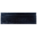 Eastern Black 4x12 Baseboard Polished Marble Tile Trim (10 pack, 3.33 sq ft/case)