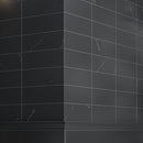 Eastern Black 4x12 Polished Subway Marble Tile (15 pack, 5 sq ft/case)
