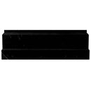 Black 4x12 Polished Marble Baseboard Tile Trim (10 pack, 3.33 sq ft/case) - Sample