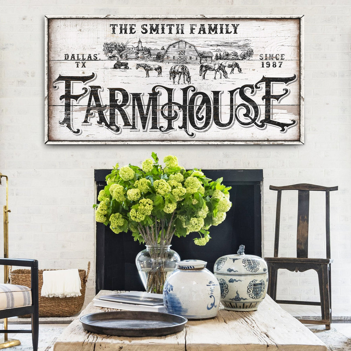 Personalized Farmhouse Sign IV, photo 3 of 8