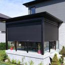 Multiple Awnings Mosquiteria Premium Manual Retractable Blind With Zipper Closure System (SAK39164)