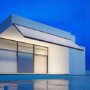 Multiple Awnings Brasilia Slim Premium Full Cassette Electric Retractable Sun Shade Awning With Black Frame (SAK42536)