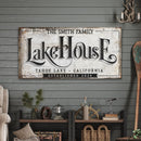 Lake House Sign XI by Tailored Canvases