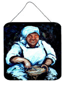 Hot Water Cornbread Cooking Aluminium Metal Wall or Door Hanging Prints