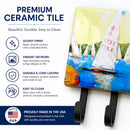 Sailboats Round the Mark Leash or Key Holder Wall Hooks, Coat Rack Wall Mount, for Hanging Keys, Towels, Aprons, Leashes