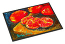 Vegetables - Tomatoes Slice It Up Doormat Indoor Outdoor 18H X 27W Front Door Mat Rugs for Entryway, Non Slip Washable