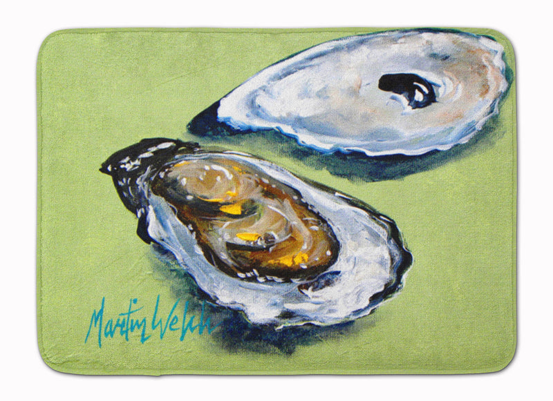 Oysters Two Shells Machine Washable Memory Foam Mat MW1102RUG