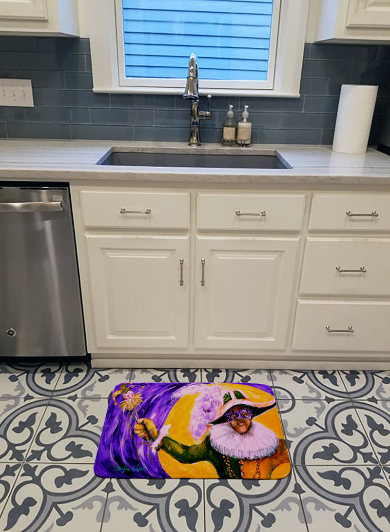 Mardi Gras Hey Mister Machine Washable Memory Foam Mat MW1109RUG