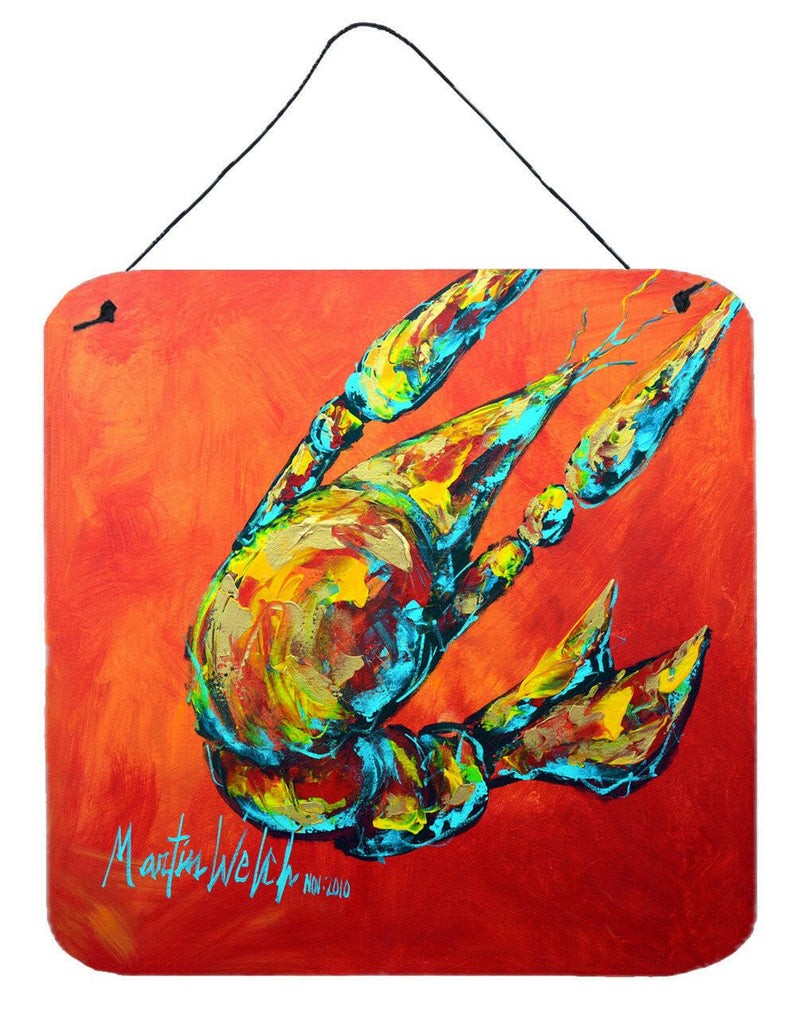 Crawfish Spicy Craw Aluminium Metal Wall or Door Hanging Prints