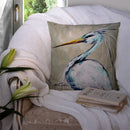 Blue Heron Smitty's Brother Canvas Throw Pillow - 14x14 Decorative Pillow – Art for Your Home & Patio MW1132PW1414