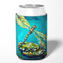 Insect - Dragonfly Matin Can or Bottle Hugger Cooler Sleeve for Standard 12 oz Cans, Insulated Foam Beer & Soda Can Hugger Reusable