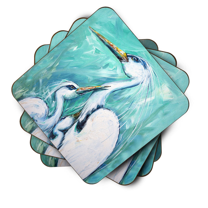 Mother's Love Egret Foam Coaster MW1145FC