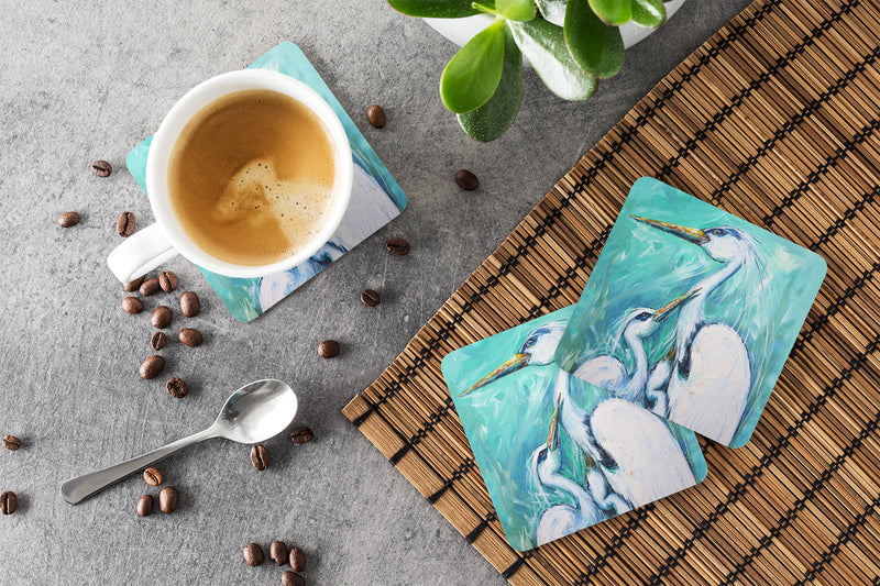 Mother's Love Egret Foam Coaster MW1145FC
