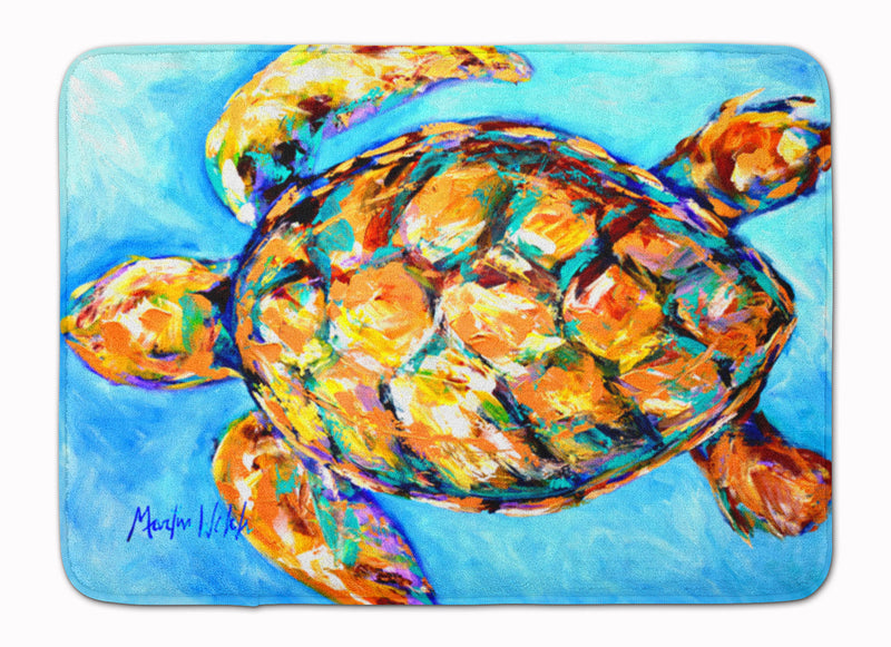 Sand Dance Turtle Machine Washable Memory Foam Mat MW1150RUG