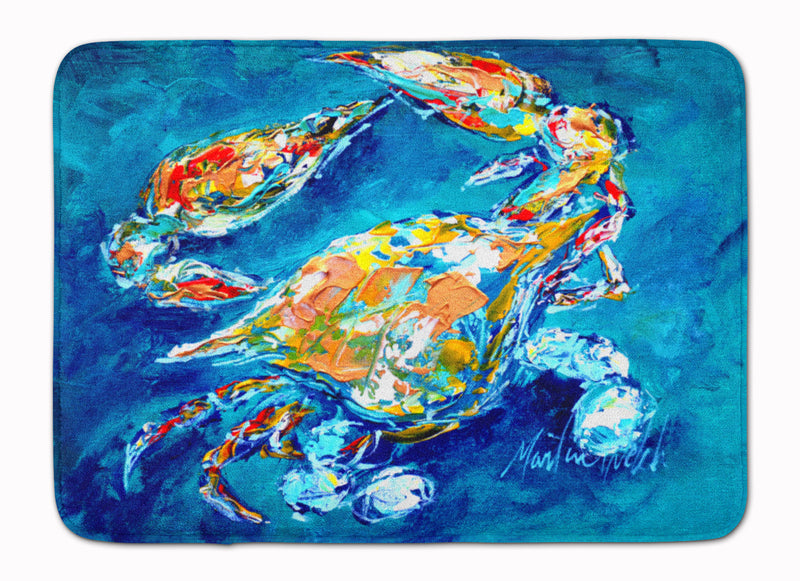 By Chance Crab Machine Washable Memory Foam Mat MW1153RUG