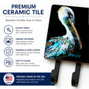 Dressed in Black Pelican Leash or Key Holder Wall Hooks, Coat Rack Wall Mount, for Hanging Keys, Towels, Aprons, Leashes
