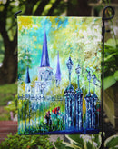 Across the Square St Louis Cathedral Garden Flag – Decorative Outdoor Yard Flag MW1183GF