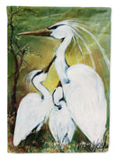 Blessing at Feeding Time Egret Family Garden Flag – Decorative Outdoor Yard Flag MW1186GF