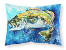 Bobby Bass Fabric Standard Pillowcase – Artistic Decorative Front, White Back MW1210PILLOWCASE