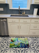 St Louis Cathedrial Across the Square Memory Foam Kitchen Mat Machine Washable Anti-Fatigue Cushion Comfort Bath or Kitchen Rug