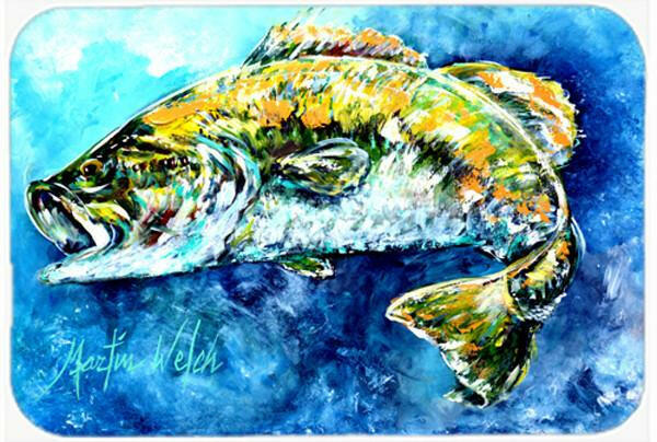 Bobby the Best Bass Glass Cutting Boards – Durable, Decorative Kitchen Art Large MW1220LCB