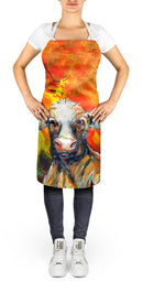 Another Happy Cow Apron – Artist-Designed Kitchen, BBQ & Craft Apron MW1225APRON