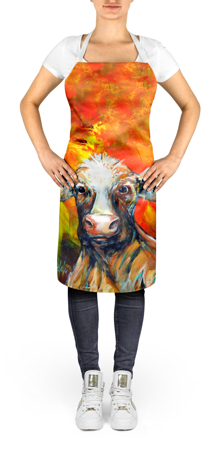 Another Happy Cow Apron – Artist-Designed Kitchen, BBQ & Craft Apron MW1225APRON