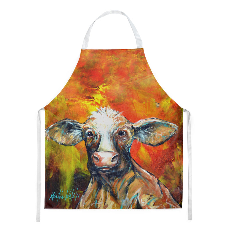 Another Happy Cow Apron – Artist-Designed Kitchen, BBQ & Craft Apron MW1225APRON