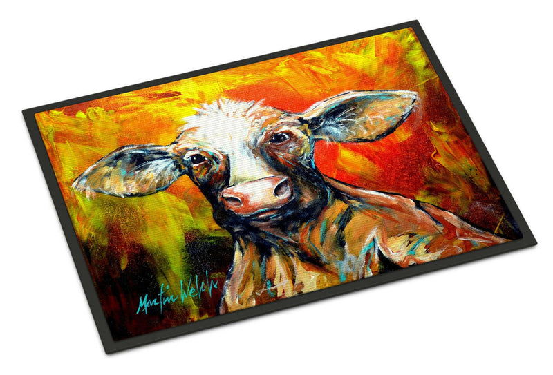 Another Happy Cow Doormat - 24x36 Decorative Floor Mat – Indoor/Outdoor Rug with Artistic Flair MW1225JMAT - Large 24x36 – Indoor/Outdoor Floor Mats with Artistic Flair