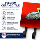 Sitting Brown Pelican Leash or Key Holder Wall Hooks, Coat Rack Wall Mount, for Hanging Keys, Towels, Aprons, Leashes