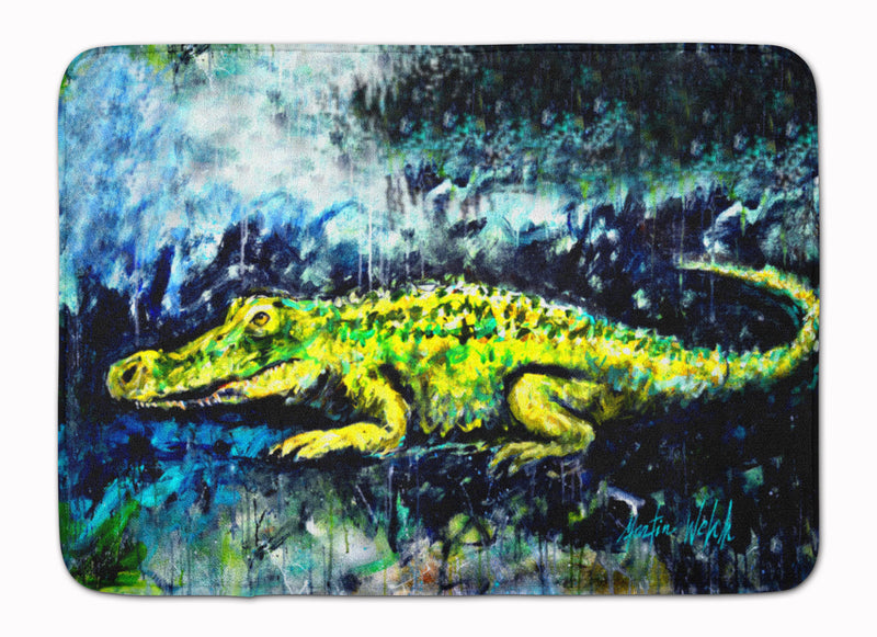 Sneaky Alligator Machine Washable Memory Foam Mat MW1233RUG