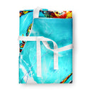 All That Jazz Teal Shrimp Apron – Artist-Designed Kitchen, BBQ & Craft Apron MW1242APRON