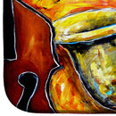 All That Jazz Dish Drying Mat – Absorbent, Artistic Kitchen Essentials MW1267DDM