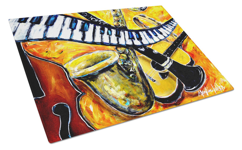 All That Jazz Glass Cutting Board Large MW1267LCB