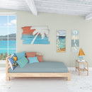 Blue Gray Kinda Day Crab  Standard Pillowcase – Artistic Decorative Front, White Back MW1269PILLOWCASE