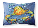 Blue Gray Kinda Day Crab  Standard Pillowcase – Artistic Decorative Front, White Back MW1269PILLOWCASE
