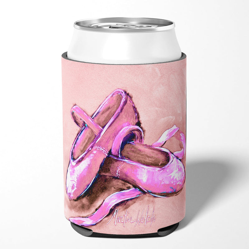 Ballet Shoes Pink Can or Bottle Hugger MW1305CC