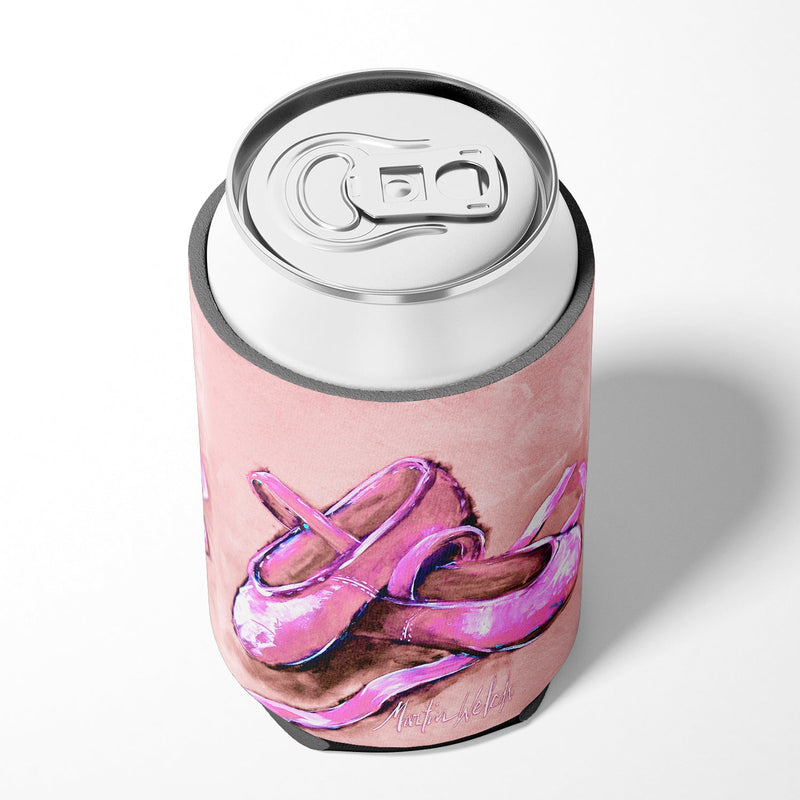 Ballet Shoes Pink Can or Bottle Hugger MW1305CC