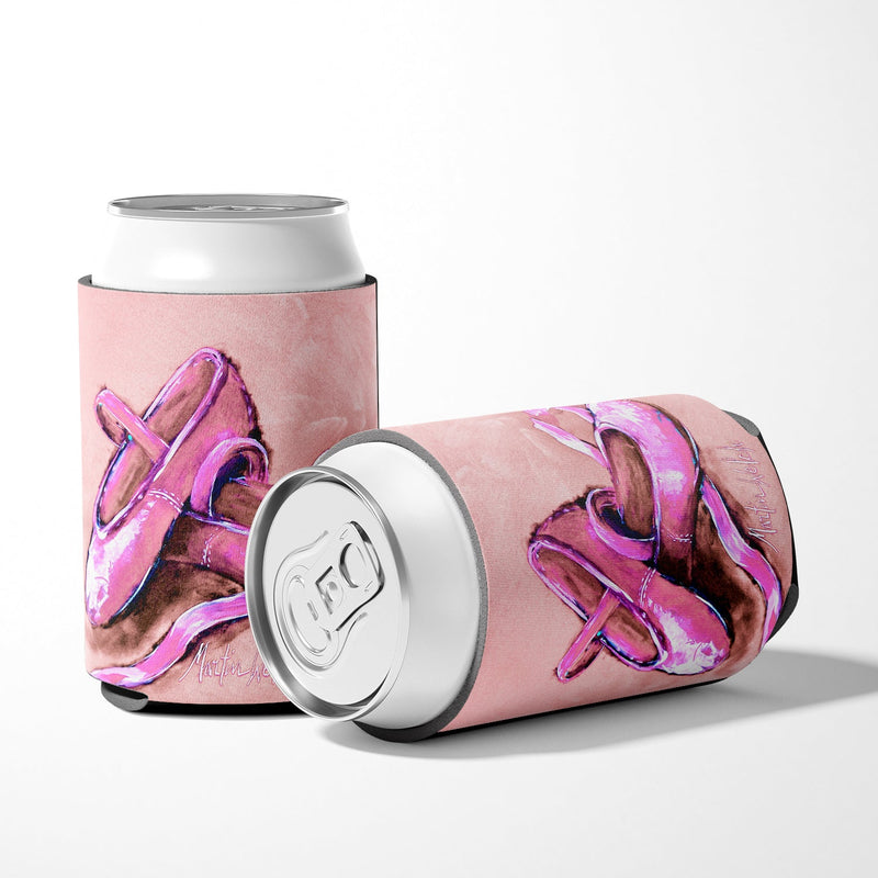 Ballet Shoes Pink Can or Bottle Hugger MW1305CC
