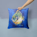 Blue Gill Throw Pillow - 14x14 Decorative Pillow – Art for Your Home & Patio MW1307PW1414