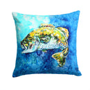Bobby Bass Throw Pillow - 14x14 Decorative Pillow – Art for Your Home & Patio MW1310PW1414