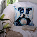 Boston Terrier Boston Tuff Throw Pillow - 14x14 Decorative Pillow – Art for Your Home & Patio MW1311PW1414