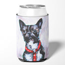 Boston Terrier Brindle Ziggy Can or Bottle Hugger MW1312CC