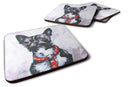 Boston Terrier Brindle Ziggy Foam Coaster  MW1312FC