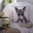Boston Terrier Brindle Ziggy Throw Pillow - 14x14 Decorative Pillow – Art for Your Home & Patio MW1312PW1414