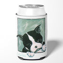 Boston Terrier Don't Leave Me Can or Bottle Hugger MW1313CC