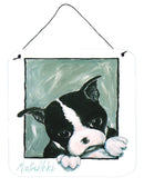 Boston Terrier Don't Leave Me Wall or Door Hanging Prints MW1313DS66